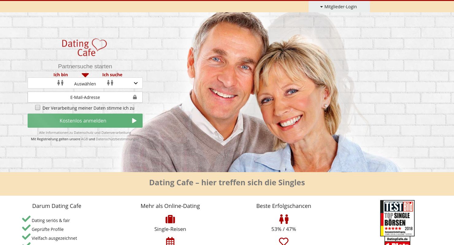 Dating-cafe singlebörse kostenlos